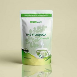 Thé Moringa au citronnelle
