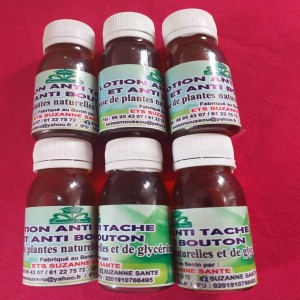 Lotion anti-tache , anti-bouton