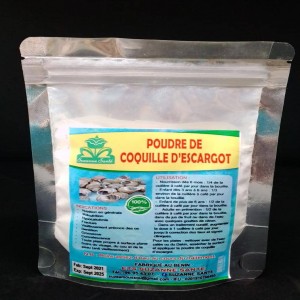 Poudrée coquille d'escargot