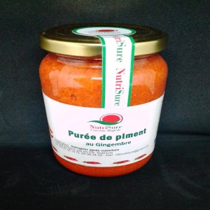 Purée de piment au gingembre