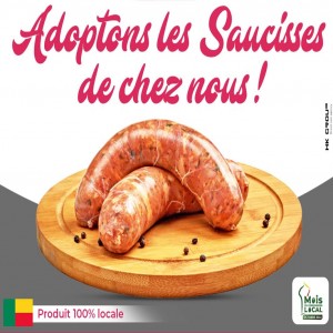 Saucisse de poulet 300gr (local)