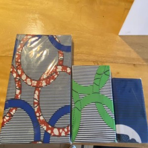 cahier en wax