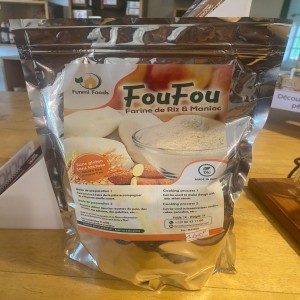 foufou farine de riz et manioc