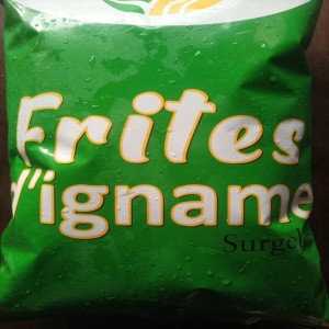 FRITE D'igname surgelés 1kg