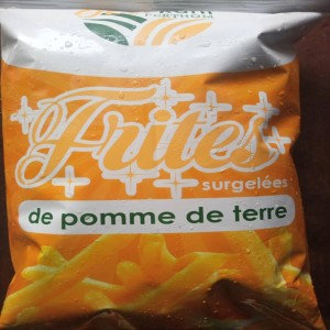 Frite surgélées de pomme de terre