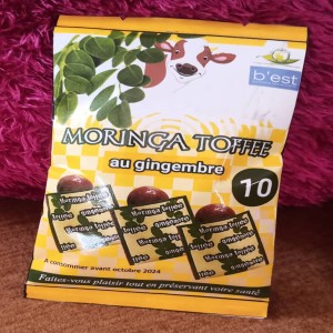 MORINGA TOFFEE Au gingembre