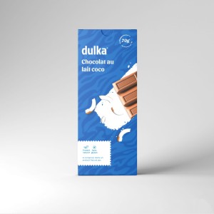 Chocolat au lait  de Coco Dulka 70g