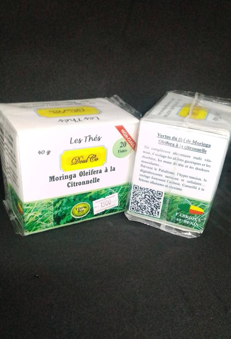 Thé Moringa Oleifera à la Citronnelle